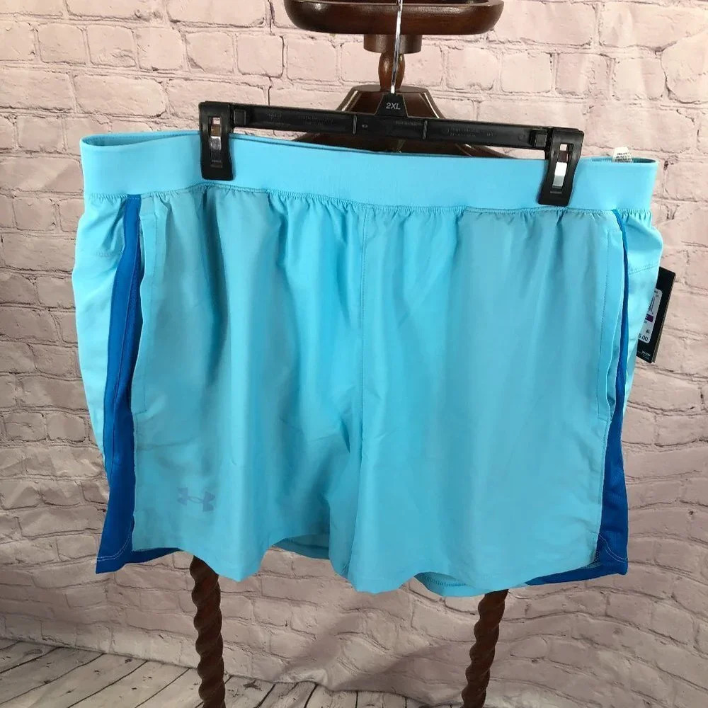 men's under armour UA launch 5" shorts size 2XL